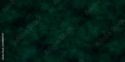 Quadro su tela An abstract, textured background in deep emerald green, suggestive of dark water, swirling mist, or a moody, atmospheric backdrop, perfect for adding depth and drama