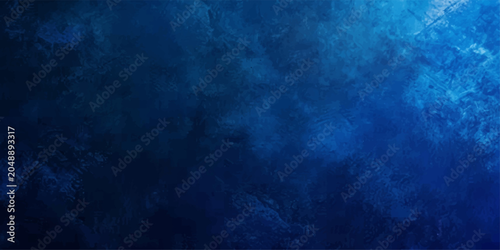 Fototapeta premium Abstract deep blue textured background with hints of lighter blue and white, evoking a sense of depth and mystery, perfect for graphic design projects.