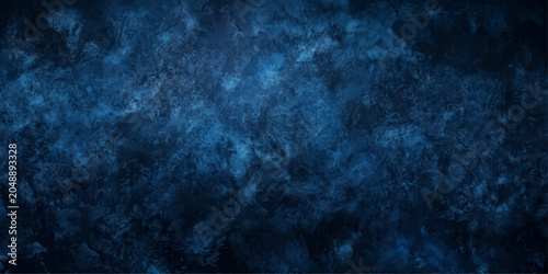 Fotografi A dark, textured background with swirling, abstract patterns in deep blue and black hues, creating a moody and mysterious atmosphere