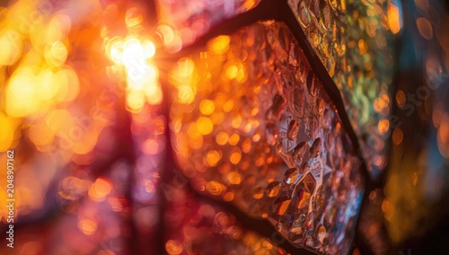 Rainbow color reflection an...