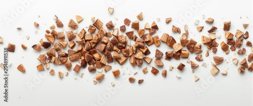 Overhead shot of seasoned w...