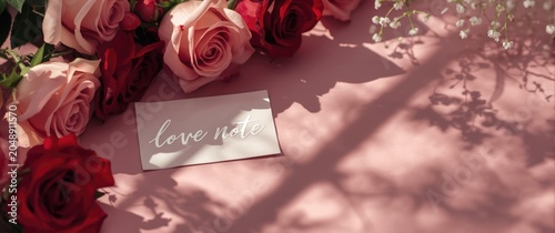 Love note for Valentines Da...