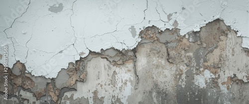 White exterior wall with wo...
