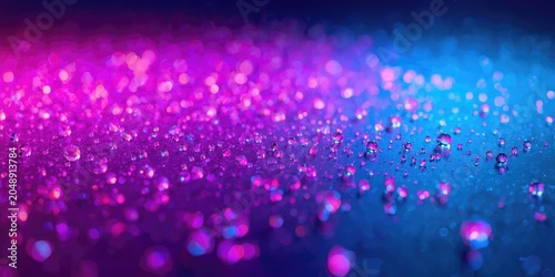 Radiant UV neon particles s...