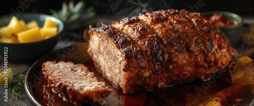 Succulent roasted Cuban por...
