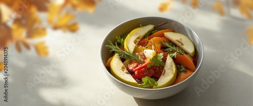Nutritious autumn salad fea...