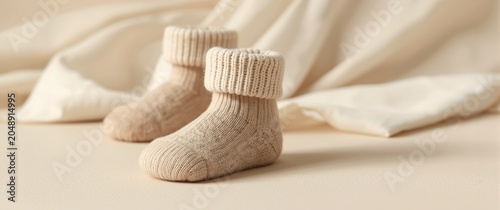 Thermal baby socks in a sin...