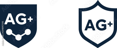 AG+ Shield Icons for Silver Ion Protection untitled illustration