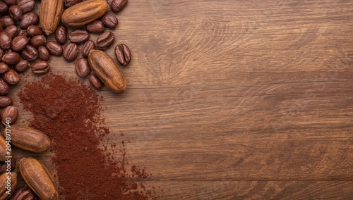 Wooden rustic surface with ...