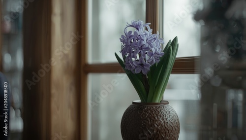 Natural winter indoor scene...