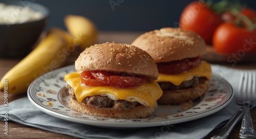 Homemade breakfast sandwich...