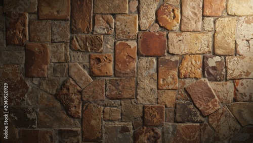 Rustic vintage patchwork ti...