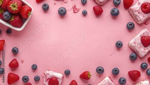 Southern berry dessert snac...