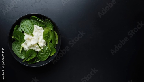 Overhead view of a nutritio...