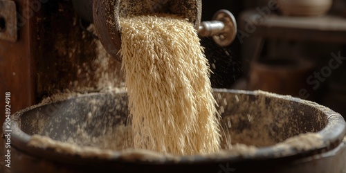 Traditional milling of whea...