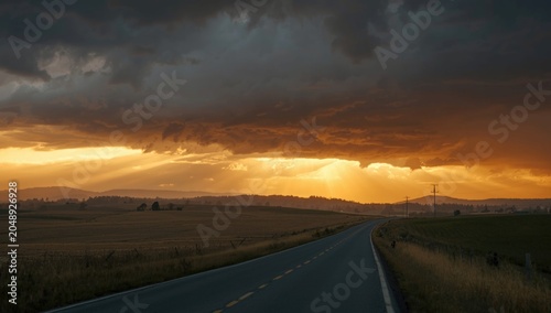 Sunrise light struggling th...