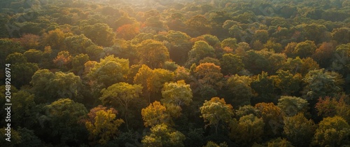 Scenic aerial capture of de...