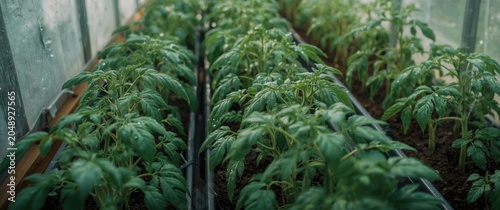 Overhead shot of thriving t...
