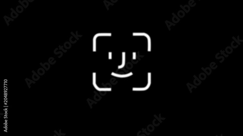 Abstract glowing neon question mark symbol dark background futuristic digital mystery intrigue neon sign