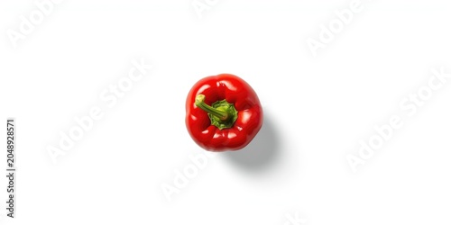 red pepper pot centered on ...