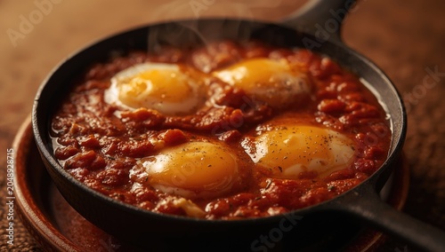Hearty Turkish menemen made...
