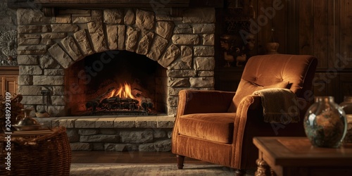 Interior living space with ...