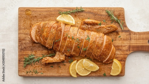 Lemon herb infused roasted ...