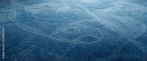 Smooth blue carpet texture ...