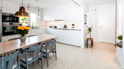 modern scandinavian ktichen interior 