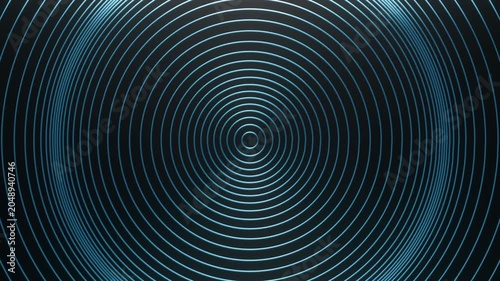 Ripple Pulse Blue Hypnotic Hypnosis Effect Element