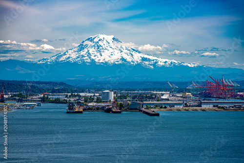 Landmark Mountain And Port