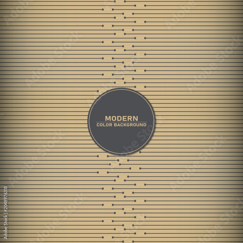 Gold and black cover with patterns Free Vector