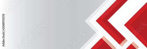 Obraz na płótnie Abstract red and white square pattern background with dynamic diagonal layout, s