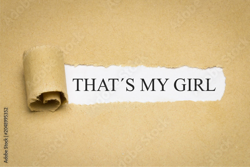 фотографія That´s my Girl