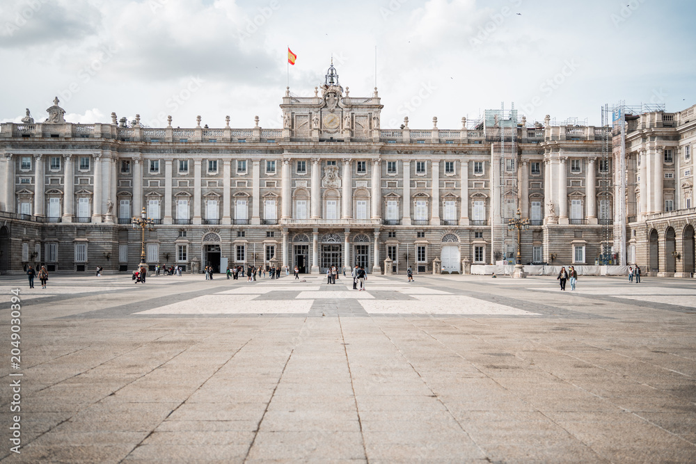 Fototapeta premium Spanish architecture in Madrid