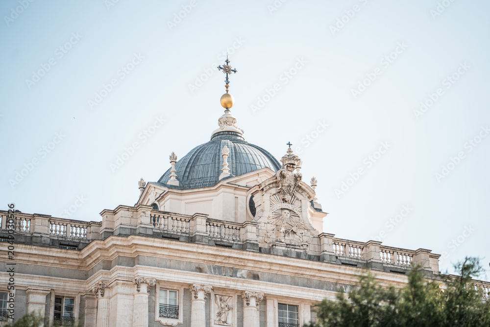 Fototapeta premium Spanish architecture in Madrid