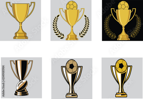 Luxury Football Award Symbol