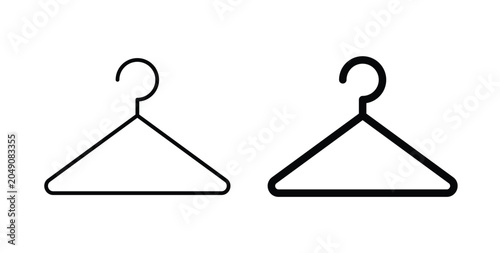 Fotografie Clothes hanger icon