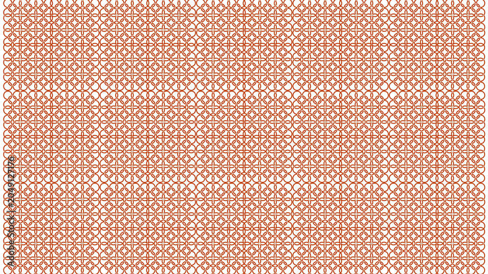 Obraz premium Coral geometric seamless pattern background
