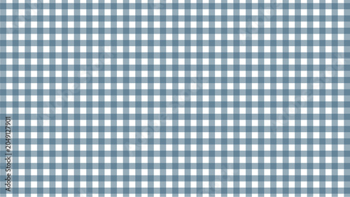 Blue gingham checkered pattern background