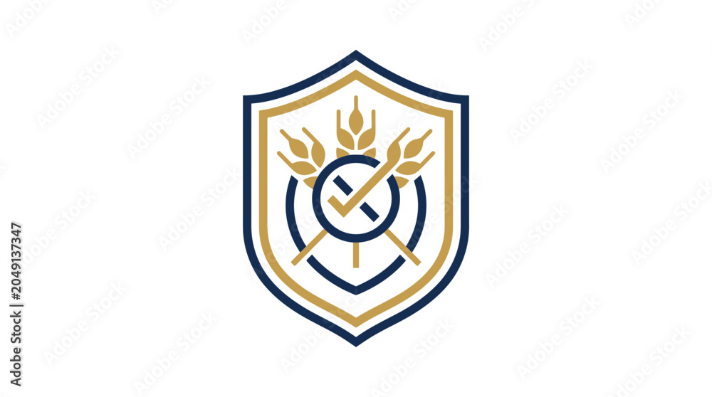 Obraz premium Farm Security Emblem