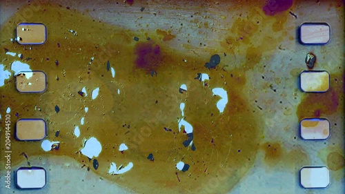 Abstract Film Burn Texture Background