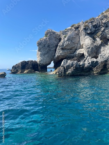 rock and sea