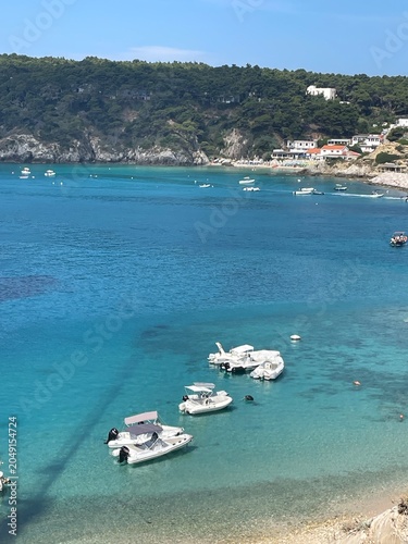 boats on the beach