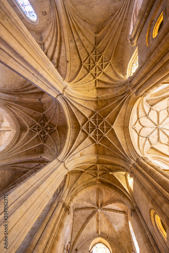 Photos Gothic ribbed vault ceiling in Santo Domingo de la Calzada