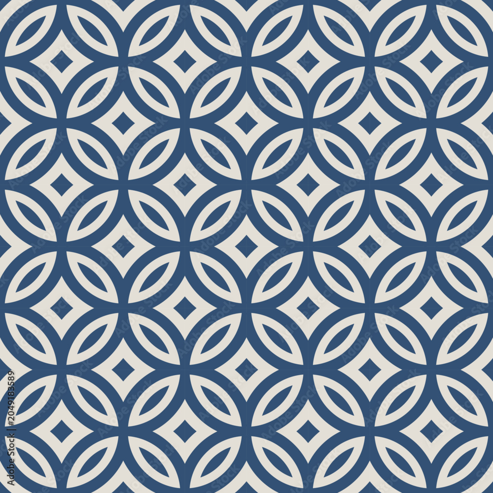 Fototapeta premium abstract seamless pattern tile wallpaper background decorative