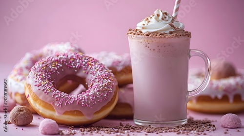 donut with cream