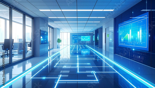 Modern Digital Infrastructure Background