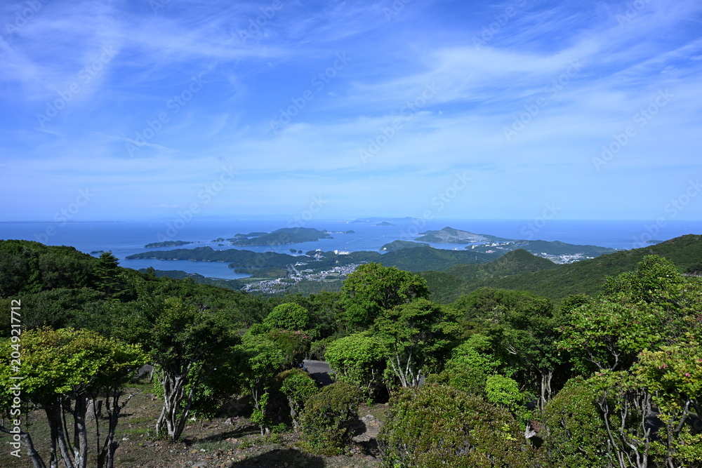 Obraz premium 朝熊山展望台