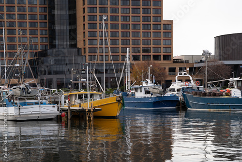 Wicker Lobster Traps on Commercial Fishing Boat